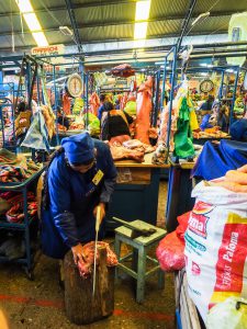 Markt in Sucre/Bolivien