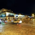 Plaza de Armas in Cusco bei Nacht