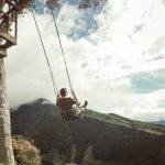 Schaukel in Baños/Ecuador