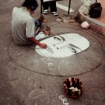 Künstler in Bogota
