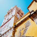 Eine der vielen Kirchen im historischem Zentrum Cartagenas