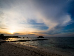 Sonnenuntergang am Playa Libre