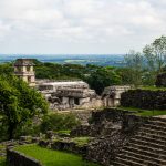 Palenque, aus der Sicht von oben