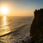 Uluwatu Tempel bei Sonnenuntergang