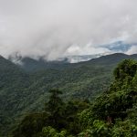 Blick vom Berg im Nationalpark Bach Ma