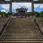 Stufen zu Imperial Tomb of Dong Khanh