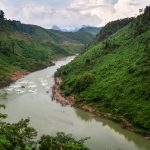 Flusslauf auf unserem Weg nach Long Son