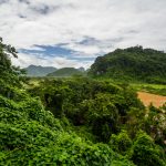 Ausblick von der Phong-Nha-Höhle