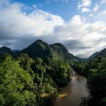 Flussbett im Nationalpark