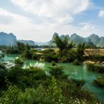 Dieser Fluss speist den Ban Gioc Wasserfall