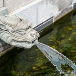 Brunnen im Chi Lin Kloster