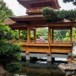 Brücke im Nam Lian Garden