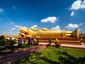 Goldener Buddha