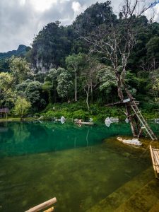 Lagune bei Vang Vieng