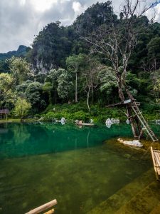 Lagune bei Vang Vieng