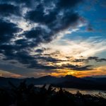 Sonnenuntergang vom Stadthügel