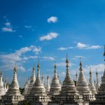 Weißer Tempel in Mandalay