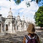 Weißer Tempel in Mandalay