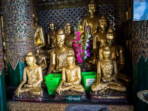 Güldene Buddhas