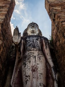 Buddha im Geschichtspark Sukhothai