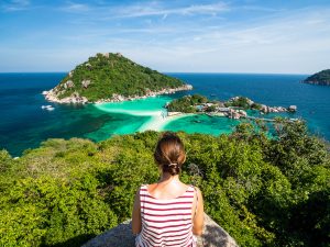 Nangyuan Island von oben mit Sabrina