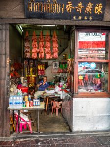 Wurstladen in Chinatown