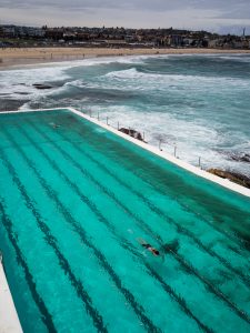 Schwimmen am Bondi Beach