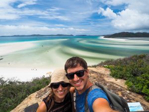 Wir auf der Whitsunday Island