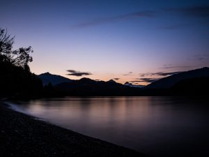 Abendstimmung  am Lake Wanaka