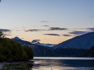 Lake Wanaka, direkt an unserem Campingplatz