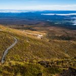 Irgendwo da unten endet der Tongariro Crossing