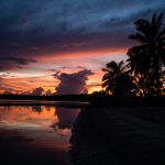 Sonnenuntergang auf Aitutaki