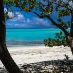 Aussicht beim Mittagessen beim zweiten Lagoon-Cruise