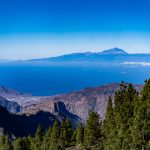 Blick auf den Vulkan Teide von Teneriffa