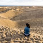 In den Dünen von Maspalomas