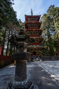 Pagode im Tosho Gu Schrein